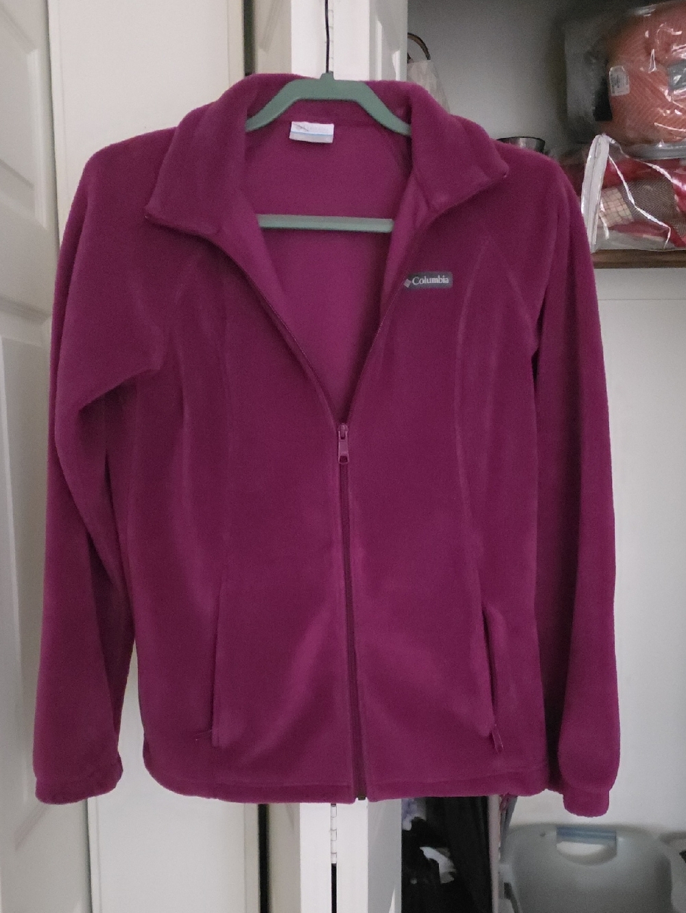 Columbia Women’s Raspberry Full-Zip Fleece Jacket